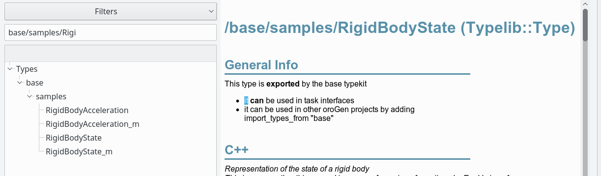 Finding a typekit for a type